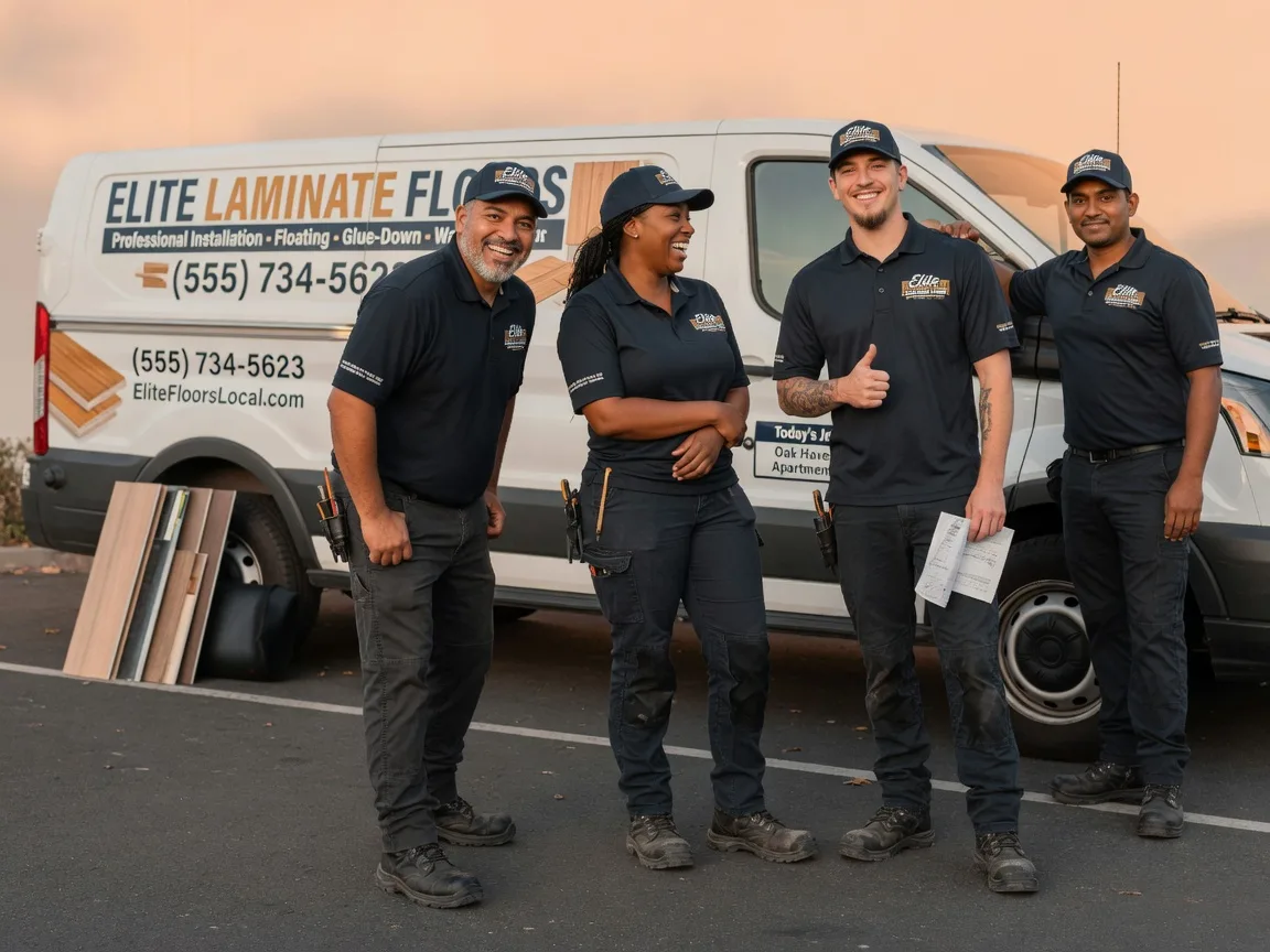 Laminate flooring installation company in Rueter, MO